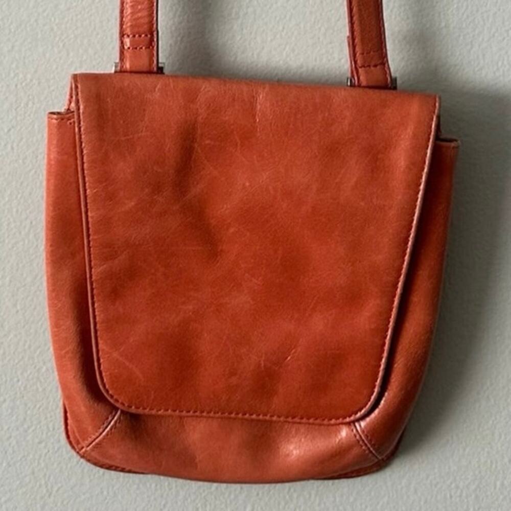 HOBO Leather Flap Crossbody